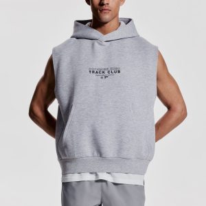 H&M Loose-Fit Sleeveless Sports Hoodie with DryMove™