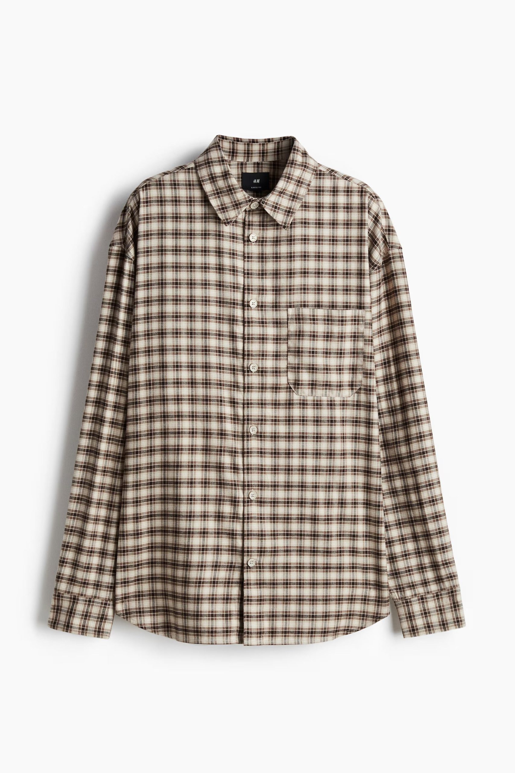 Beige/plaid