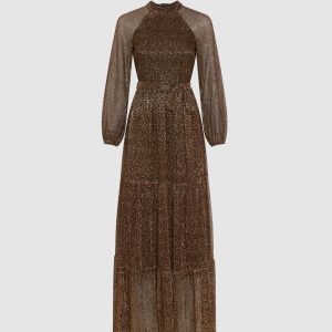 LAURA Lurex Maxi Dress