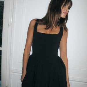 Zara RUCHED CORSET DRESS