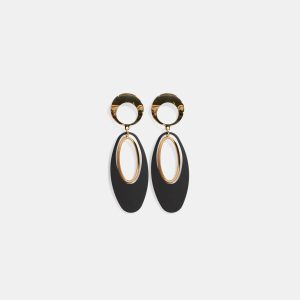 Laura Oval Dangle Earrings