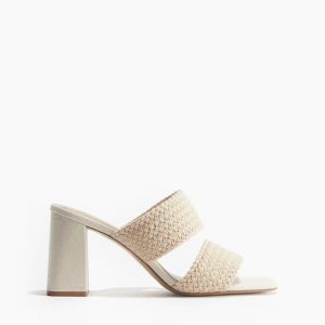 H&M Braided Sandals with Heel