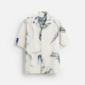 Zara ABSTRACT PRINT SHIRT