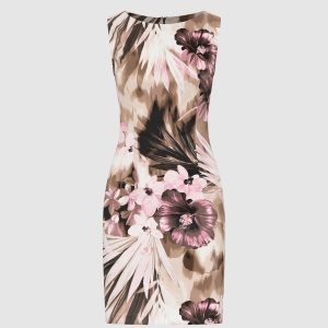 LAURA Tropical Sheath Dress