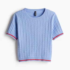 H&M Cable-Knit Top