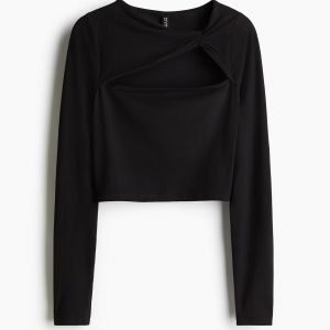 H&M Twist-Detail Crop Top