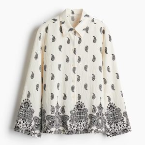 H&M Patterned Twill Shirt