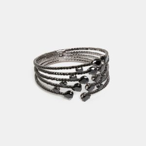 Laura Cubic Zirconia Cuff Bracelet