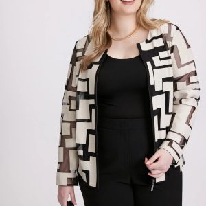 LAURA Joseph Ribkoff - Geometric Print Jacket