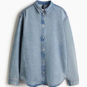 H&M Oversized Denim Shirt