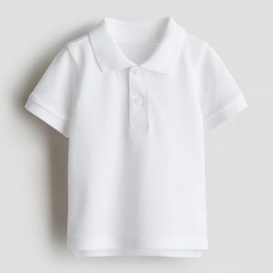 H&M Cotton Pique Polo Shirt