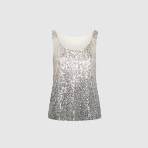 LAURA Ombré Sequin Tank Top