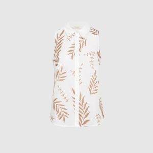 LAURA Tropical Embroidered Blouse