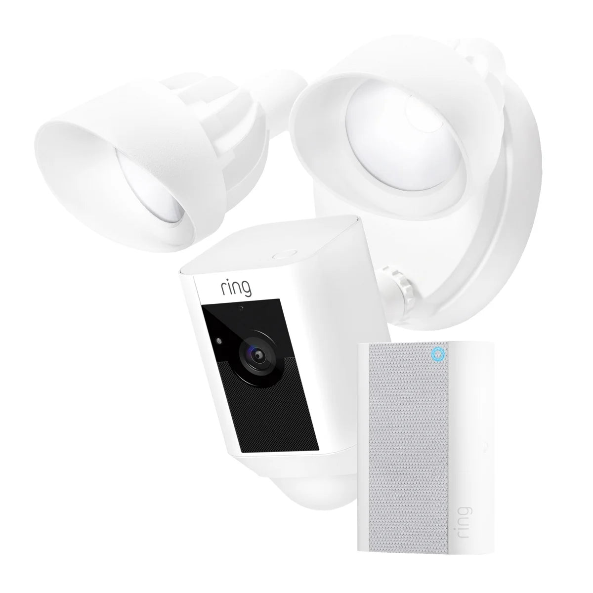 Ring Floodlight Cam Wired Plus with Chime Pro 2.0 (2nd gen)