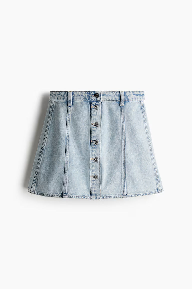 Blue denim wash