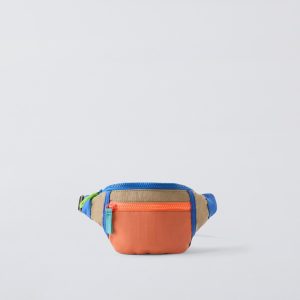 ZARA COLORBLOCK BELT BAG