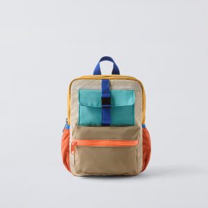 ZARA COLORBLOCK BACKPACK
