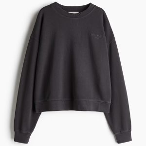 H&M Sweatshirt with Text Motif