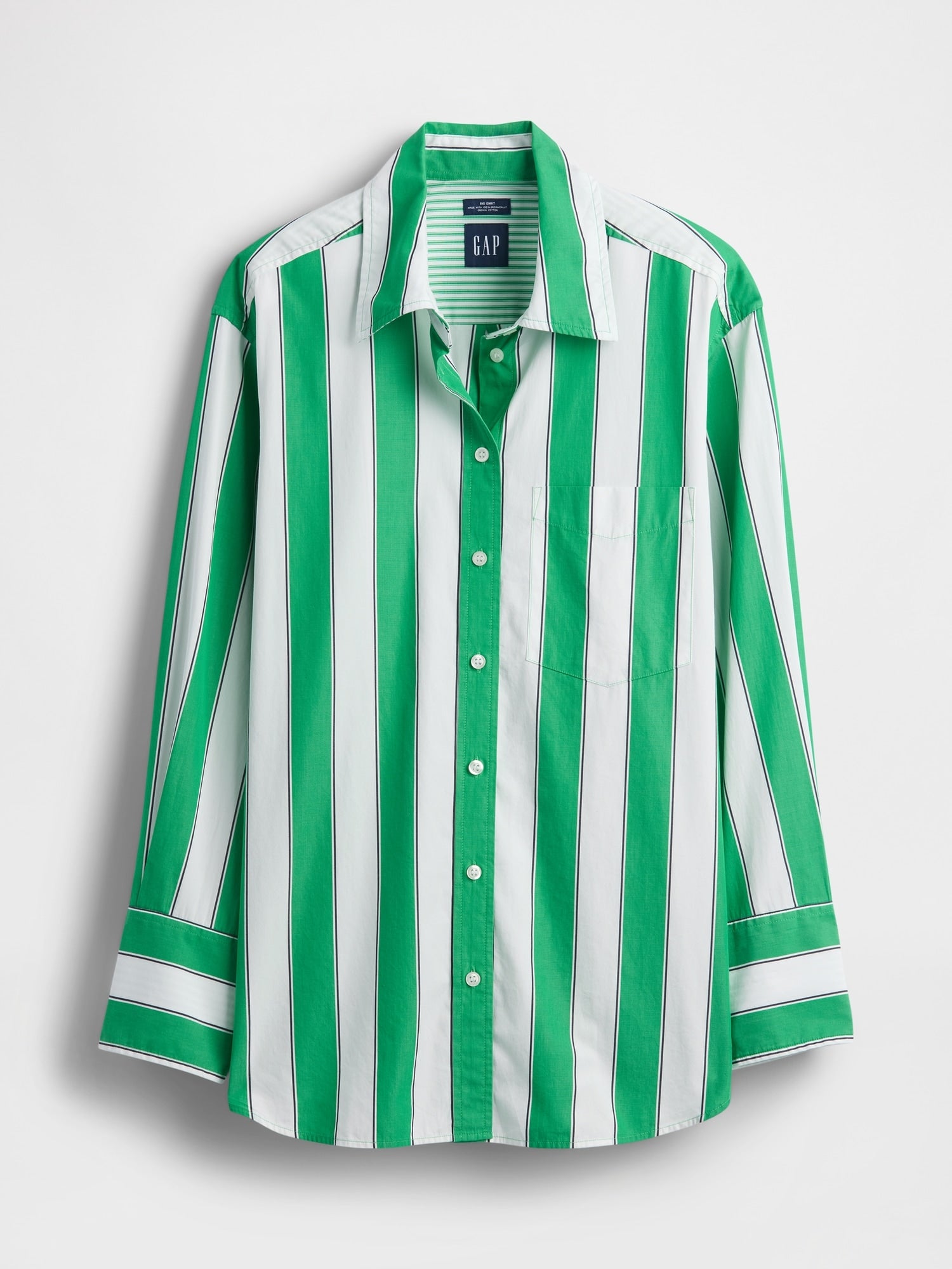 Green/white stripped