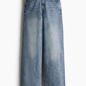 H&M Harper High Rise Wide Leg Jeans