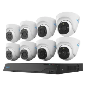 Reolink 16-Channel 4K+ UHD 8-Camera Wired Security Camera System with 4TB HDD