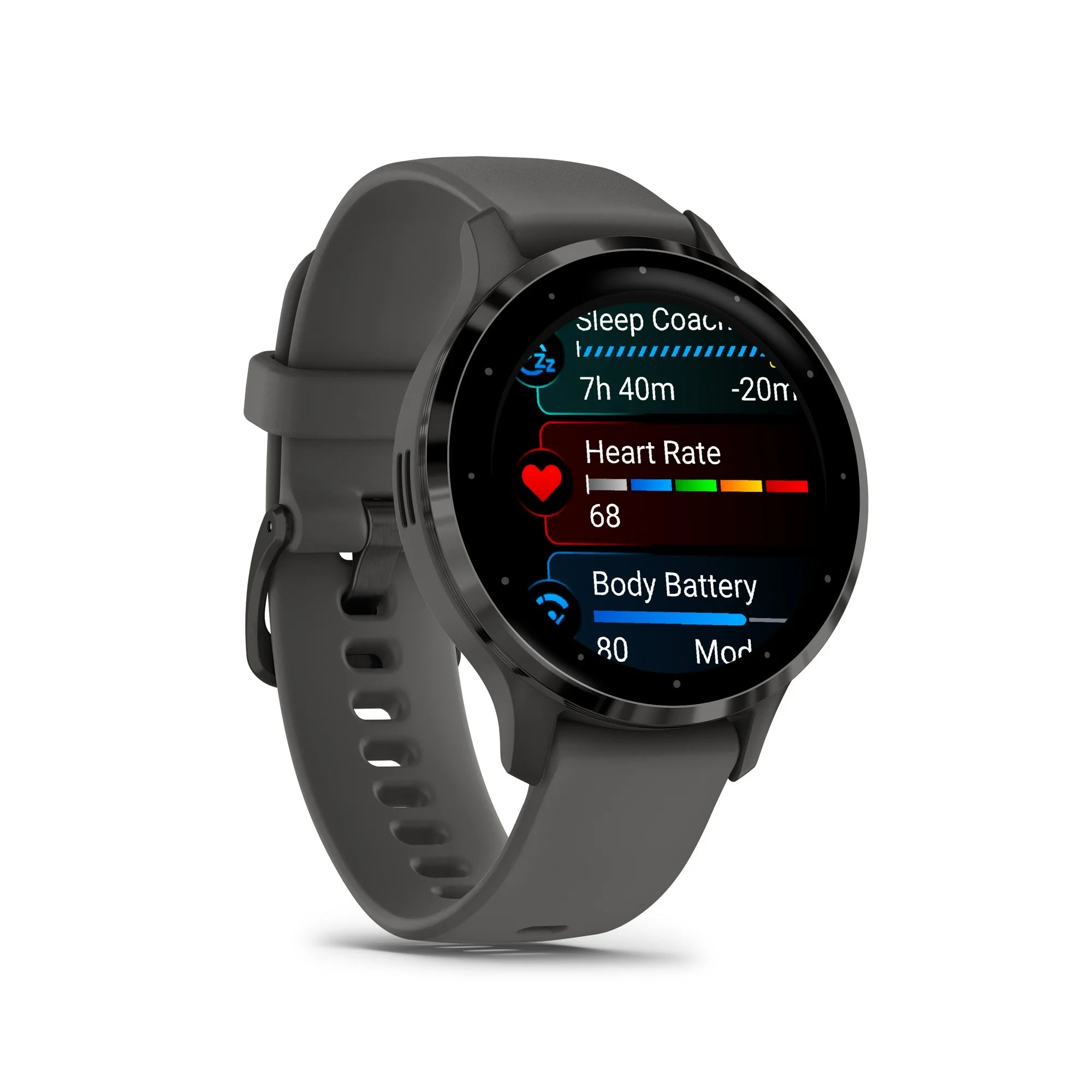 Garmin Venu® 3S, GPS Smartwatch, AMOLED Display, Advanced Health and Fitness Features, Up To 10 Days Of Battery, Pebble Gray