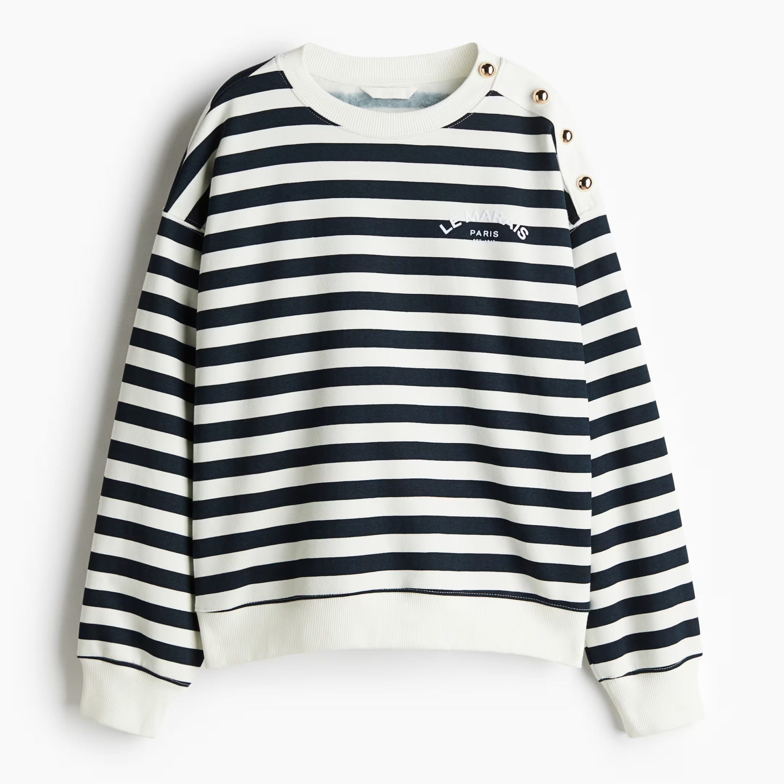 white/beige striped
