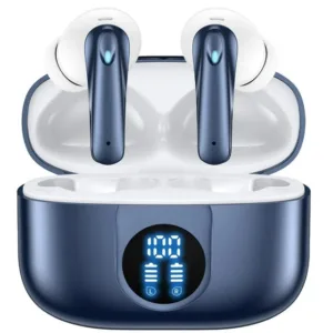 VEAT00L P91 Wireless Earbuds, Bluetooth Headphones V5.4 Stereo Ear buds with Noise Cancelling Mics