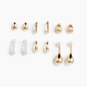 H&M 6 PAIRS EARRINGS
