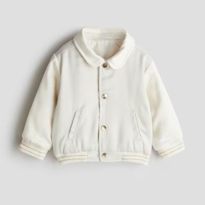 H&M BASEBALL JACKET WITH COLLAR