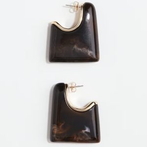 H&M CHUNKY EARRINGS