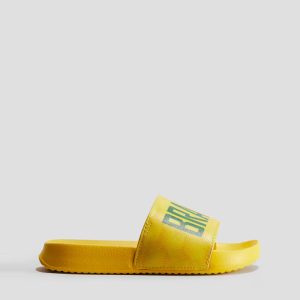 H&M PRINTED POOL SHOES