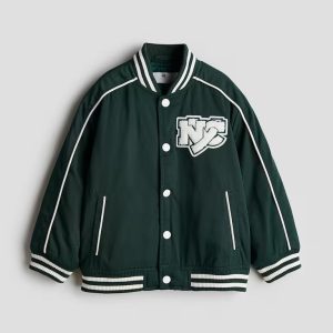 H&M PADDED BASEBALL JACKET