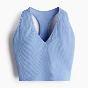 H&M SEAMLESS MEDIUM-SUPPORT SPORTS BRA WITH DRYMOVE™