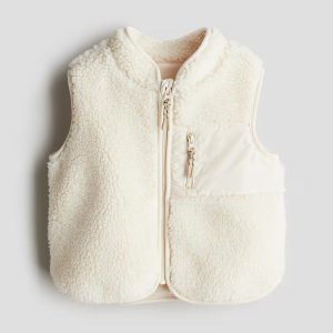 H&M TEDDY FLEECE VEST
