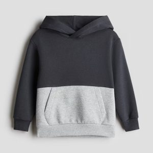 H&M BRUSHED-INSIDE HOODIE