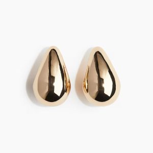 H&M LARGE DOME EARRINGS