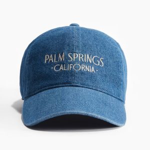 H&M EMBROIDERED DENIM CAP