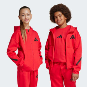Adidas Z.N.E. Full-Zip Hooded Track Jacket Kids