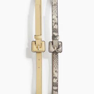 H&M 2-PACK BELTS