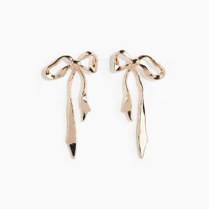 H&M BOW-SHAPED EARRINGS