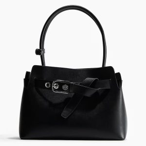 H&M STRAP-DETAIL TOTE BAG