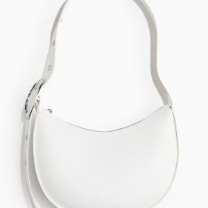 H&M COATED SHOULDER BAG