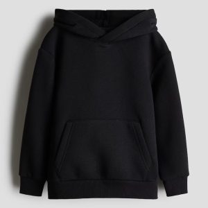 H&M BRUSHED-INSIDE HOODIE