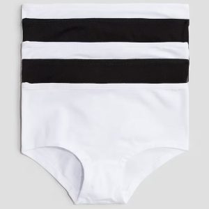H&M 5-PACK COTTON HIPSTER BRIEFS