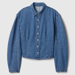 Gap Barrel-Sleeve Denim Shirt