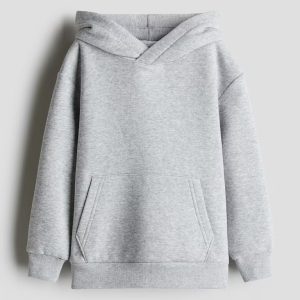 H&M BRUSHED-INSIDE HOODIE