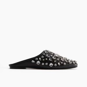 H&M EMBELLISHED MULES