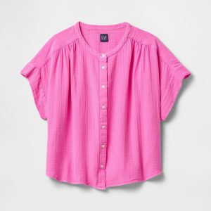 Gap Crinkle Gauze Dolman Shirt