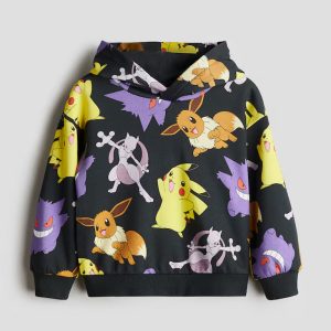 H&M PRINTED HOODIE